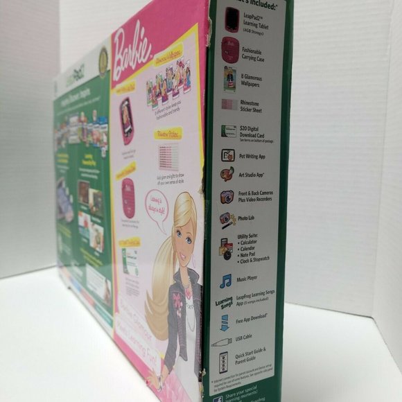Leapfrog LeapPad2 Explorer Totally Barbie Bundle Learning Tablet 🆕SHIPS⌚😮‍💨⚡ - Picture 9 of 16